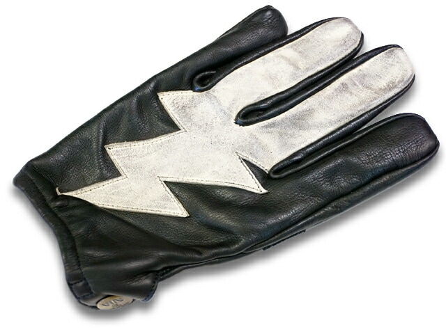 【Vin&Age/ヴィン&エイジ】2024SS「Naughty Leather  Glove”Bolt”/ナーティーレザーグローブ”ボルト”」(VG22NS)【予約商品/2024年2-3月入荷予定】(ハーレー/ハーレーダビッドソン/バイク/プレゼント/手袋/アメカジ/プレゼント/WOLF 
