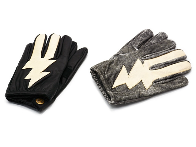 全2色【Vin&Age/ヴィン&エイジ】2026AW「Leather Short Glove”Bolt