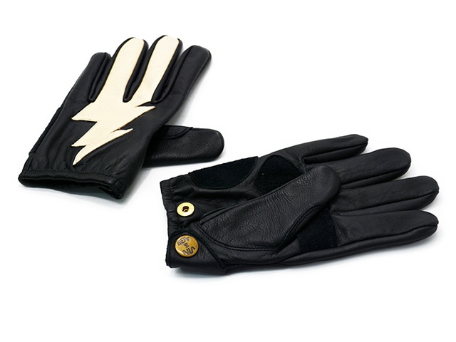 全2色【Vin&Age/ヴィン&エイジ】2026AW「Leather Short Glove”Bolt