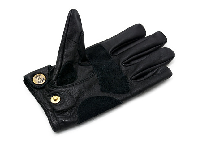 全2色【Vin&Age/ヴィン&エイジ】2026AW「Leather Short Glove”Bolt