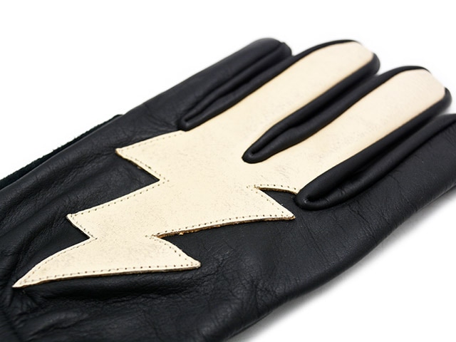 全2色【Vin&Age/ヴィン&エイジ】2026AW「Leather Short Glove”Bolt