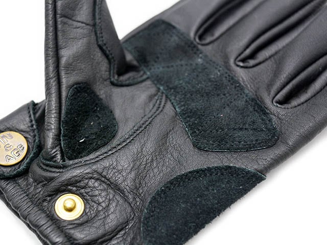 全2色【Vin&Age/ヴィン&エイジ】2026AW「Leather Short Glove”Bolt