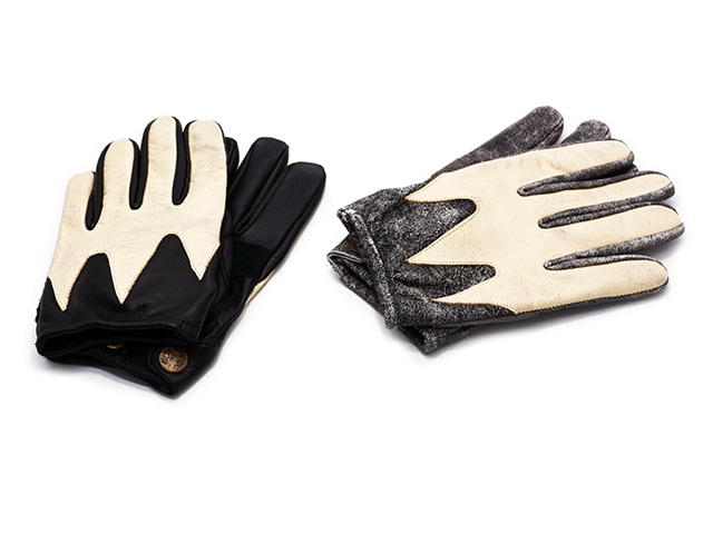 全2色【Vin&Age/ヴィン&エイジ】2026AW「Leather Short Glove”Scallop