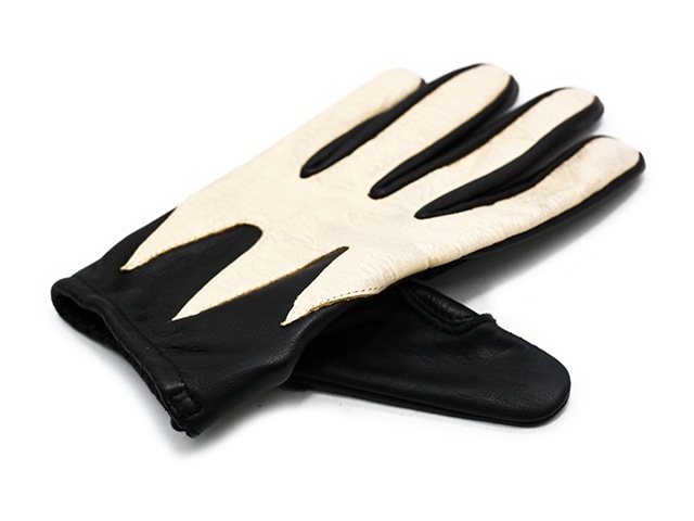 全2色【Vin&Age/ヴィン&エイジ】2026AW「Leather Short Glove”Scallop