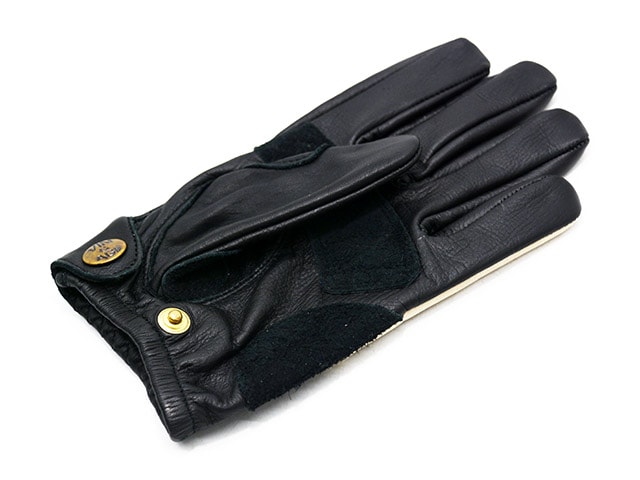 全2色【Vin&Age/ヴィン&エイジ】2026AW「Leather Short Glove”Scallop