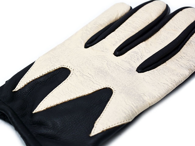 全2色【Vin&Age/ヴィン&エイジ】2026AW「Leather Short Glove”Scallop