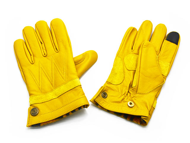 VIN&AGE TYPE VG25F ラスターグローブ フレアイエロー XL VIN&AGE TYPE VG25F ラスターグローブ フレアイエロー XL