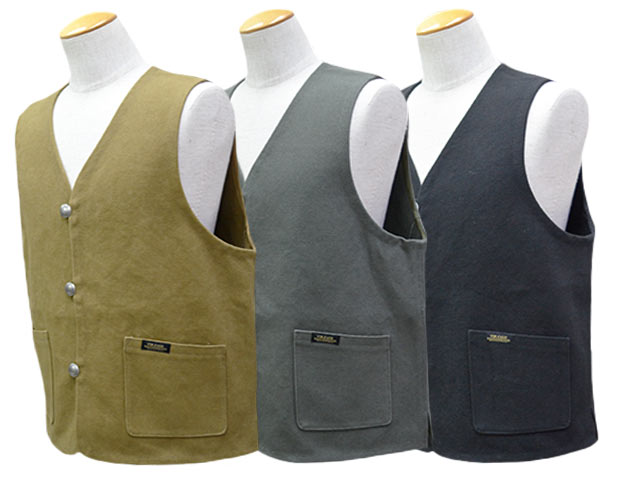 全3色【Vin&Age/ヴィン&エイジ】2026SS「Basic Rug Vest/ベーシック