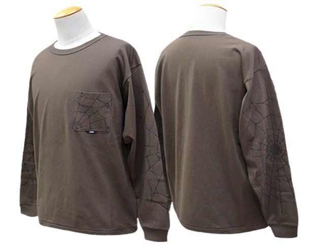 全3色【Vin&Age/ヴィン&エイジ】2026SS「Spider Web L/S Tee