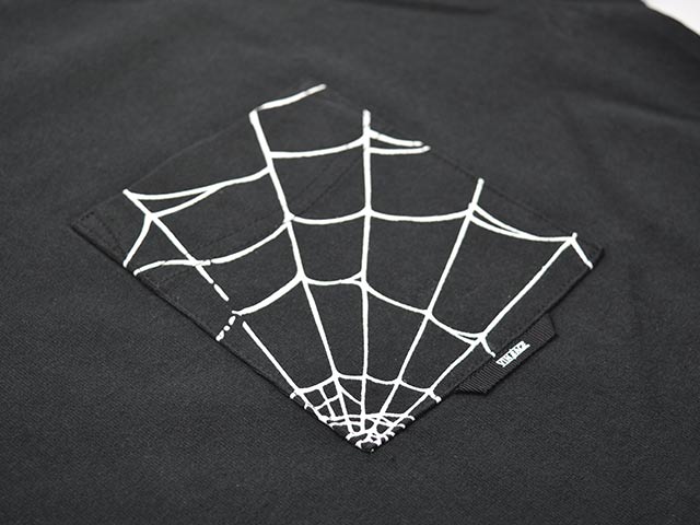 AKO 22スパイダーウェブデザイン長袖カットソー 全3色【Vin&Age/ヴィン&エイジ】2026SS「Spider Web L/S Tee