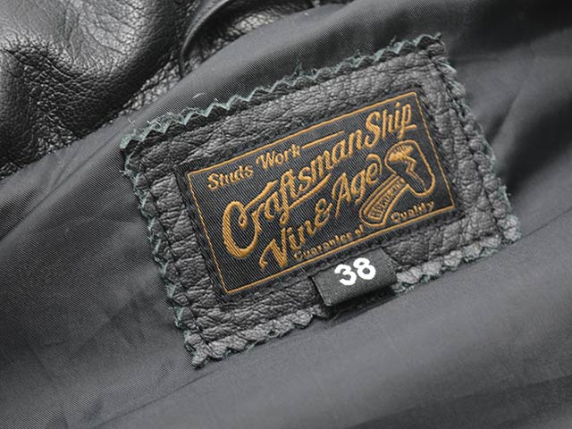 全2色【Vin&Age/ヴィン&エイジ】2025AW「Naughty Leather Vest/ナー