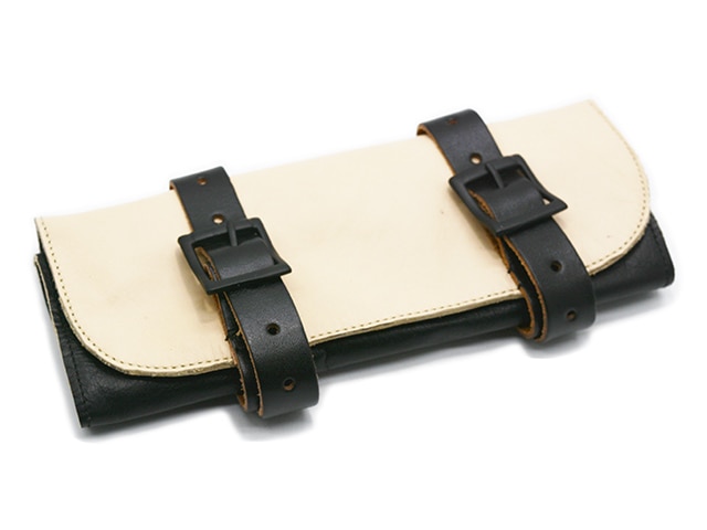 全2色【Vin&Age/ヴィン&エイジ】2024SS「Leather Tool Roll/レザーツールロール」(VTB1)-WOLF PACK