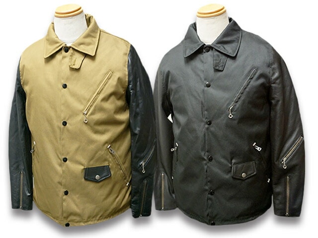 全2色【VinAge/ヴィンエイジ】2022AW「Coach Riders Jacket/コーチライダースジャケット」(VTJ2 )<br>(ホイールズアパレル/アメカジ/ハーレー/バイカー/バイク/ホットロッド/ウインドブレーカー/コーチジャケット/WOLF  PACK/ウルフパック) | ブランド,V,VinAge | WOLF PACK