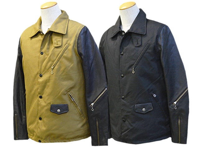 全2色【Vin&Age/ヴィン&エイジ】2023AW「Coach Riders Jacket/コーチ