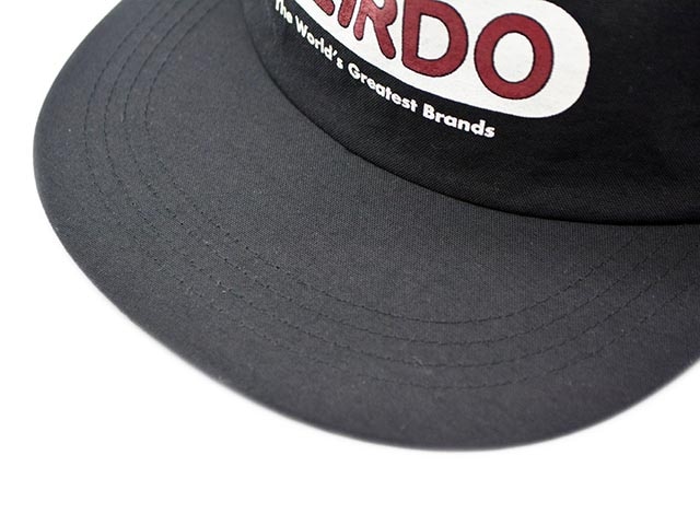 全3色【WEIRDO/ウィアード】2023SS「Nylon Cap”Porn  WEIRDO”/ナイロンキャップ”ポーンウィアード”」(WRD-23-SS-G07)(GANGSTERVILLE/ギャングスタービル/アメカジ/ハーレー/ホットロッド/WOLF  PACK/ウルフパック)-WOLF PACK