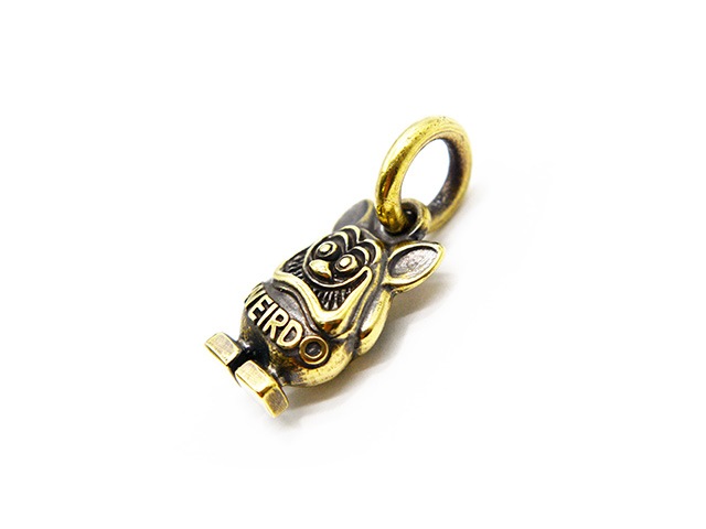 【WEIRDO JEWELRY/ウィアードジュエリー】「WEIRDO Fink Top/ウィアードフィンクトップ」(Brass)-WOLF PACK