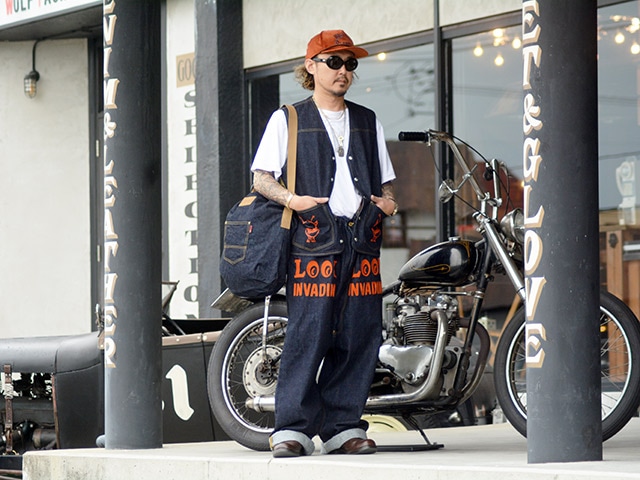 WEIRDO/ウィアード】2025AW「LOOK INVADING - Denim Shouder Bag