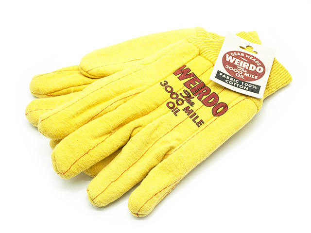 【WEIRDO/ウィアード】2023AW「Fleece Chore Glove”3000  Mile”/フリースチョアグローブ”3000マイル”」(WRD-23-AW-G08)(GANGSTERVILLE/ギャングスタービル/GLAD  HAND/グラッドハンド/WOLF 