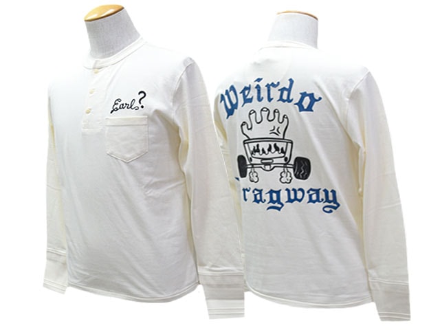 全2色【WEIRDO/ウィアード】2025AW「DRAGWAY L/S Henry Tee/ドラッグ