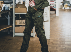 寅壱 カーゴパンツ