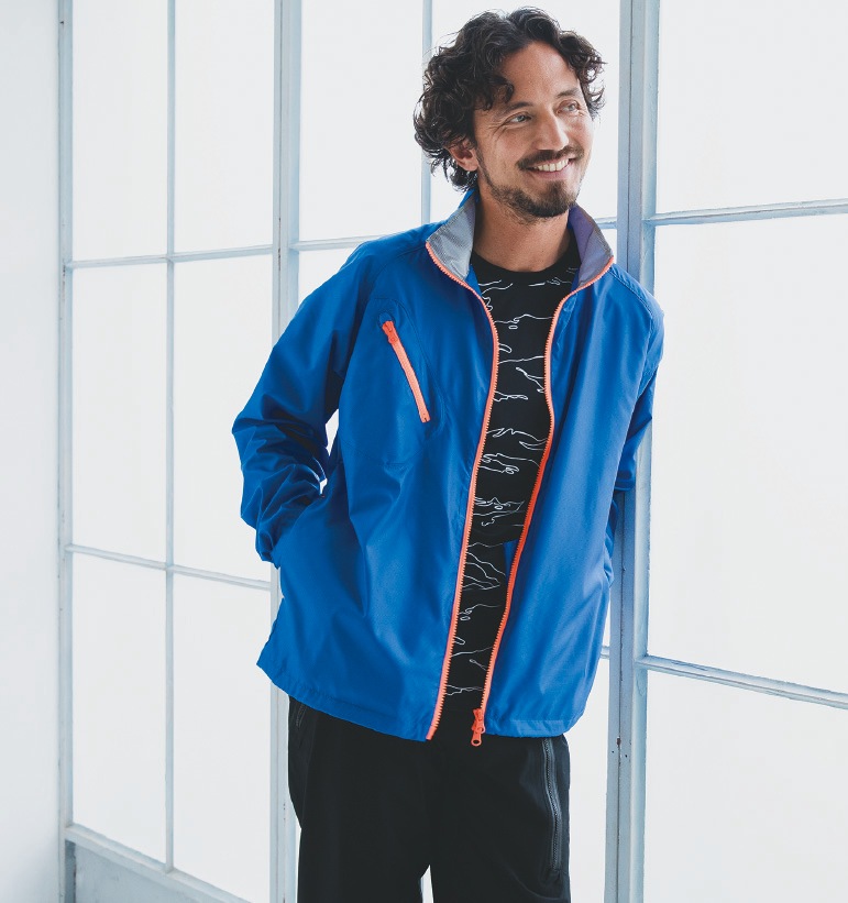 バートル 3170着用イメージ画像、JIS T8118適合、撥水、透湿、オールシーズン対応