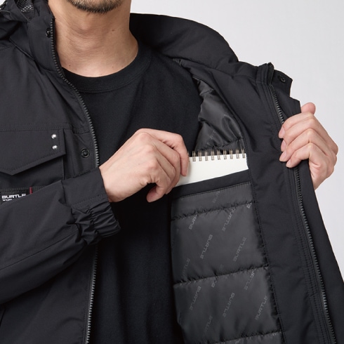 特価品！！定価36300円新品タグ　ヒールクリーク防寒中綿入りベストブルゾン50 特価品！！定価36300円新品タグ ヒールクリーク防寒中綿入り