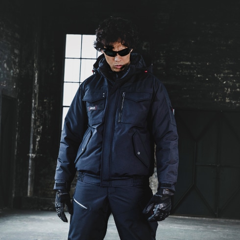 バートル 5060 防寒ブルゾン 秋冬 ユニセックス 撥水 フード脱着可能