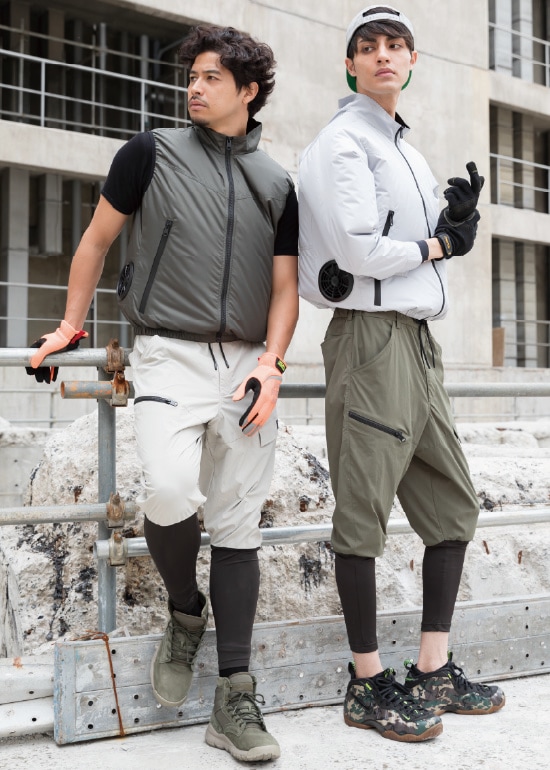 クロダルマ DG133 D.GROW ハイブリッドニッカカーゴパンツ ストレッチ