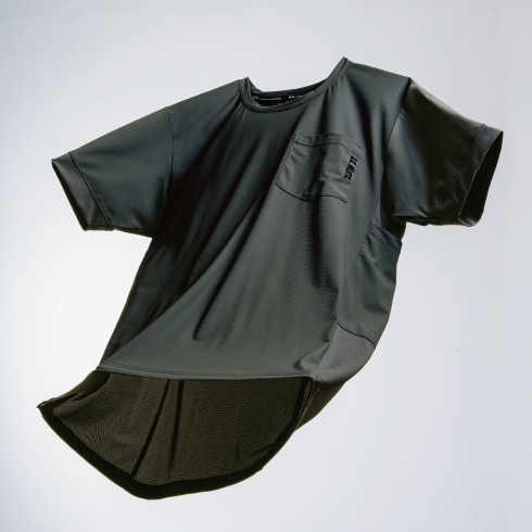 桑和 0595-52 長袖Tシャツ 春夏 ストレッチ 消臭 接触冷感 UVカット