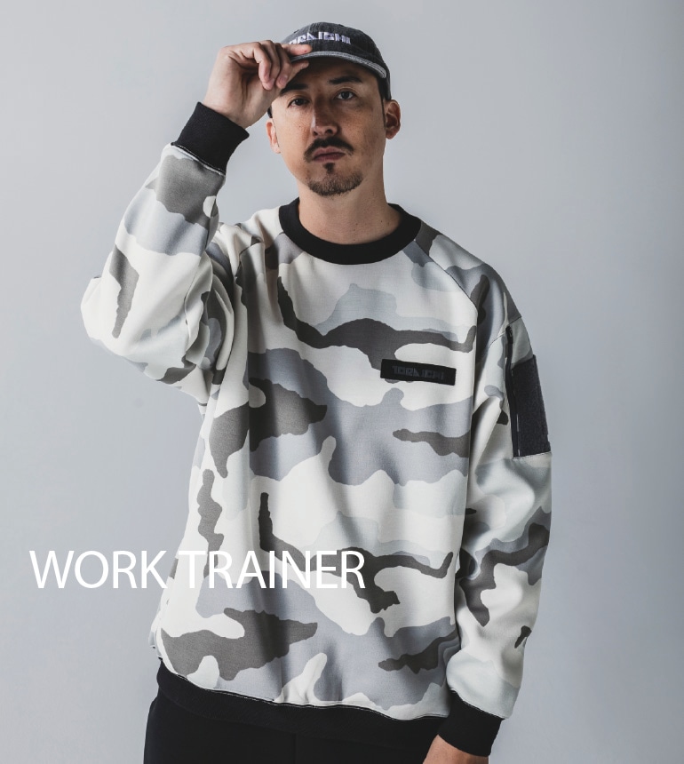 寅壱 5314-627 ワークトレーナー 秋冬 軽撥水 再帰性反射 2025新作