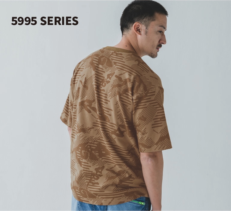 寅壱 5995-618 着用イメージ画像 特徴：吸汗速乾、消臭テープ付