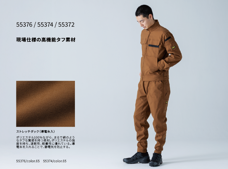 TSデザイン 55372 ニッカーズダブルニーパンツ オールシーズン
