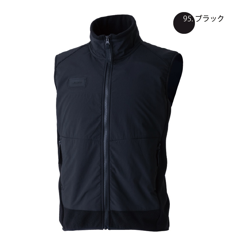 TSデザイン 5548 フリースベスト 秋冬 軽量 ストレッチ 保温性 2025 