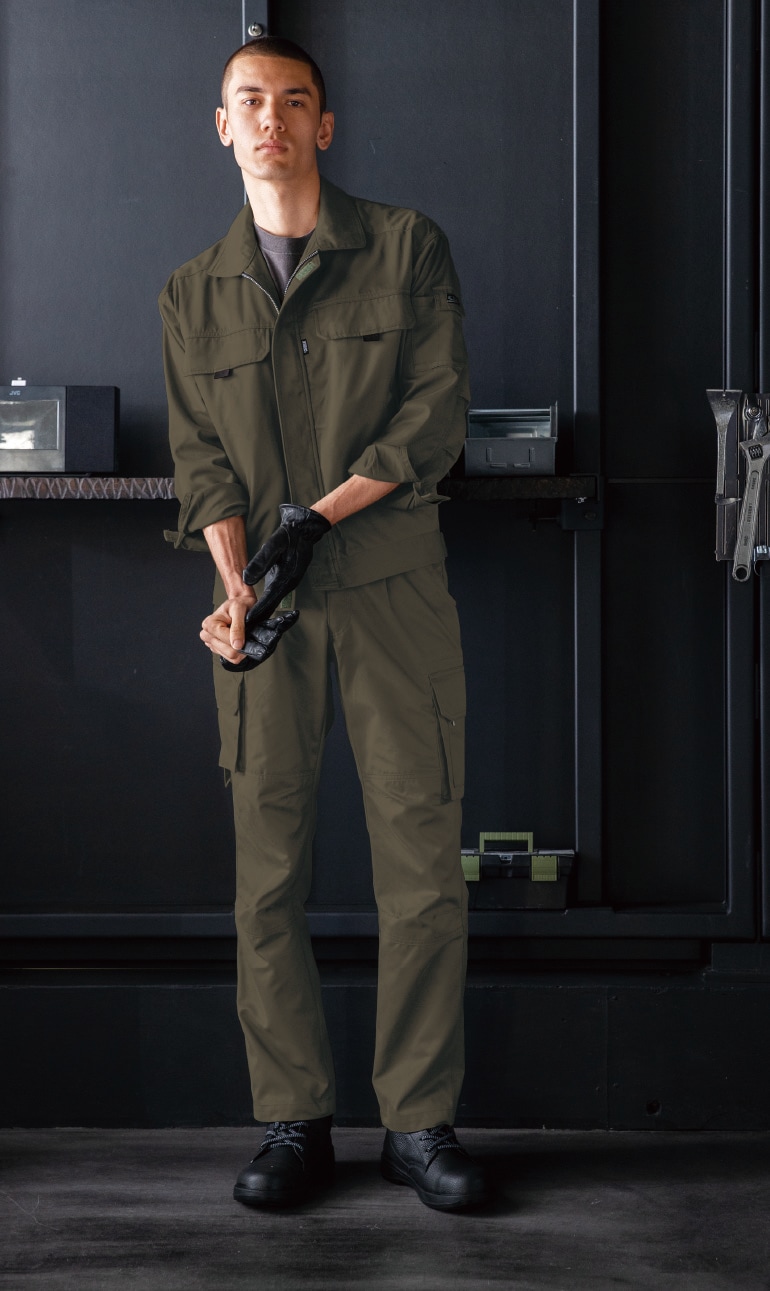 ジーベック 7770　イメージ画像 ソフト風合い、帯電防止