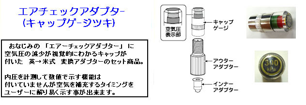 M便】パナレーサー ACA-2-G エアチェックアダプター(キャップゲージ付） | ロードバイクパーツ,チューブ類,バルブ延長アダプター,パナレーサー  | ワールドサイクル 通販