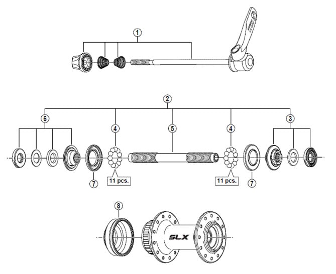 1]HBM665 HB-M529ｸｲｯｸｼﾞｸｸﾐ133L | シマノスモールパーツ,マウンテン
