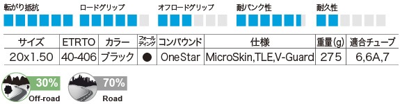 シュワルベ ジーワン スピード Evolution 20インチ(406) チューブレス