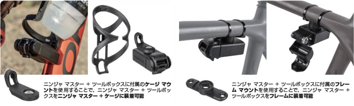 トピーク ニンジャ マスター+ ツールボックス T16 TOPEAK