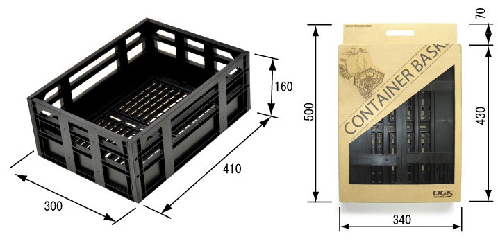 OGKスポーツ SPB-001 コンテナバスケット | アクセサリー,カゴ・バスケット,OGKスポーツ | ワールドサイクル 通販