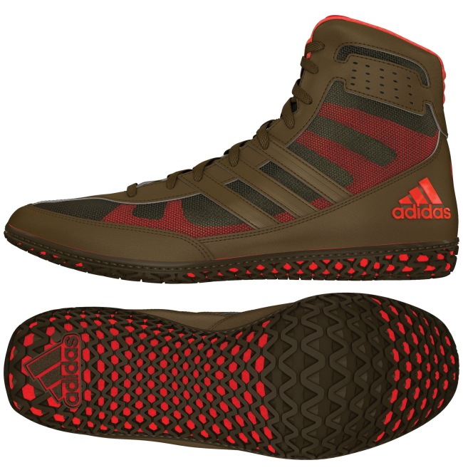 アディダス マットウィザード Adidas Mat Wizard オリーブ レスリングシューズ アディダス レスリングショップ イーレッスル