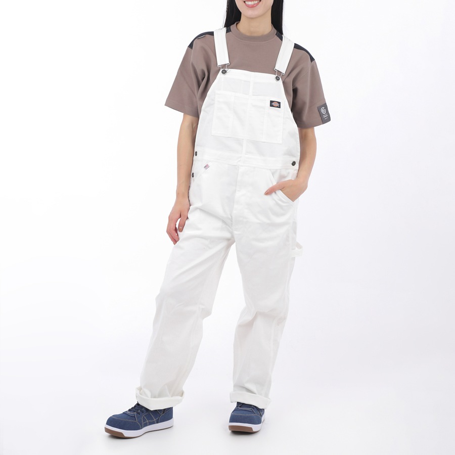 Dickies(ディッキーズ)D-769 T/Cストレッチ オーバーオール販売ページはこちら