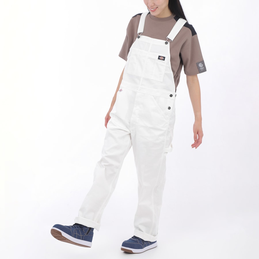 Dickies(ディッキーズ)D-769 T/Cストレッチ オーバーオール販売ページはこちら