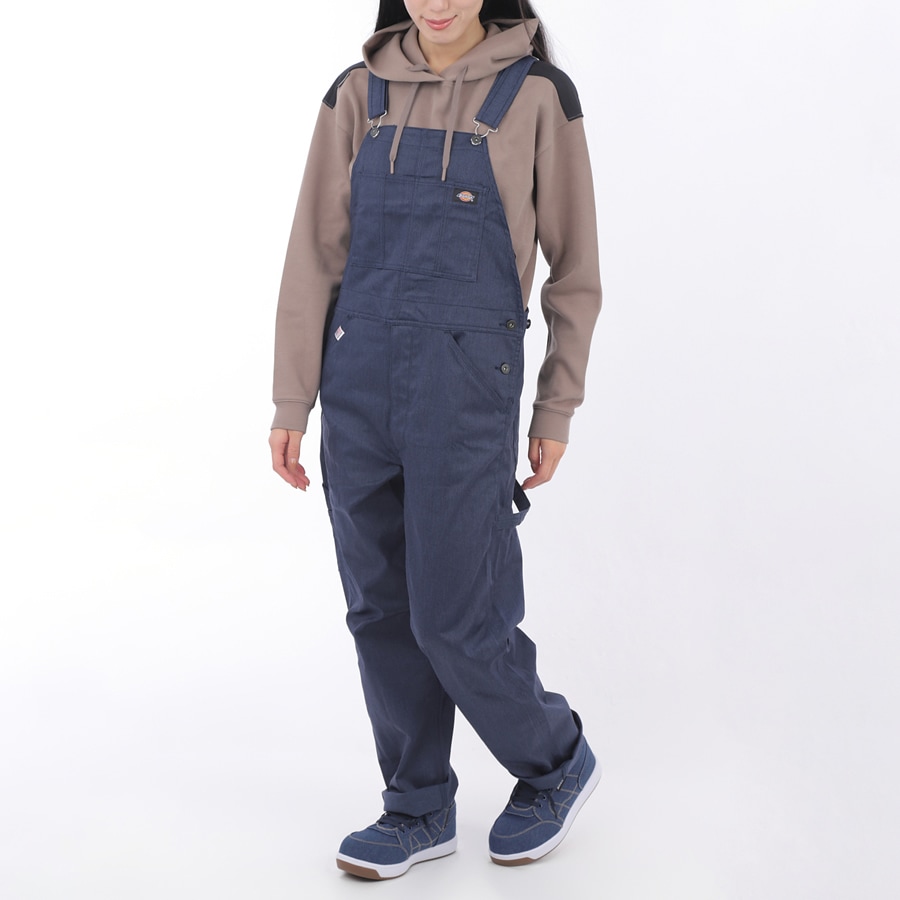 Dickies(ディッキーズ)D-769 T/Cストレッチ オーバーオール販売ページはこちら