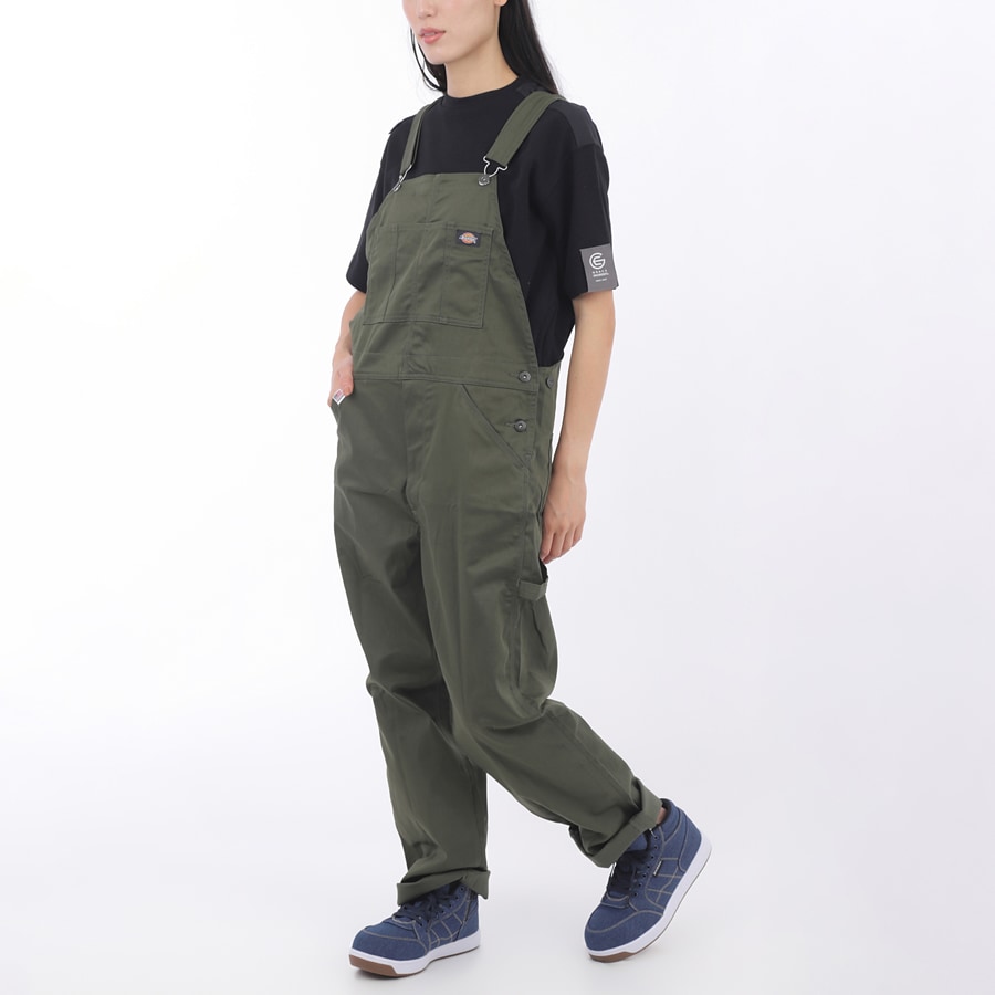 Dickies(ディッキーズ)D-769 T/Cストレッチ オーバーオール販売ページはこちら