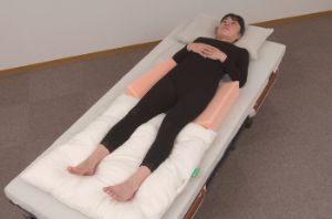仰臥位（仙骨部の除圧）