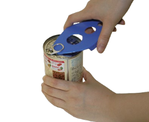 プルトップ缶の開け方