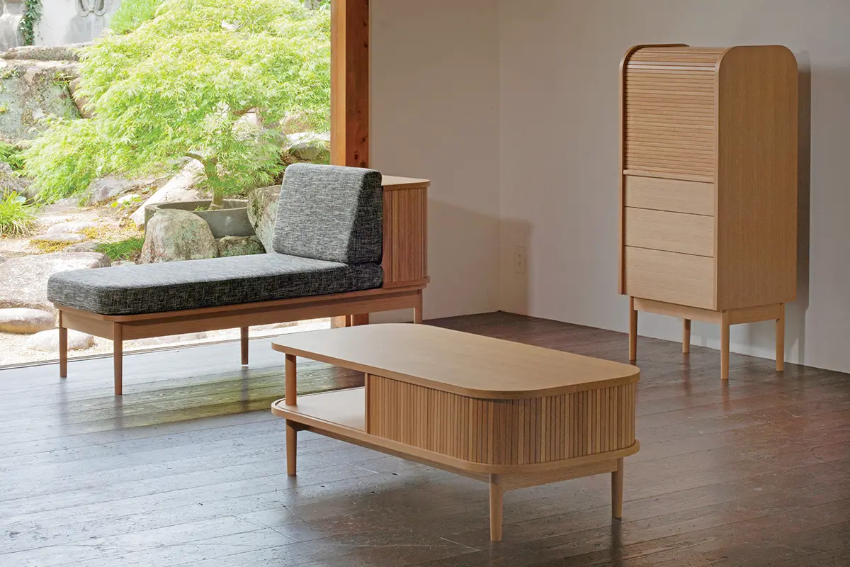 製作中のアイディアから生まれた市松模様1