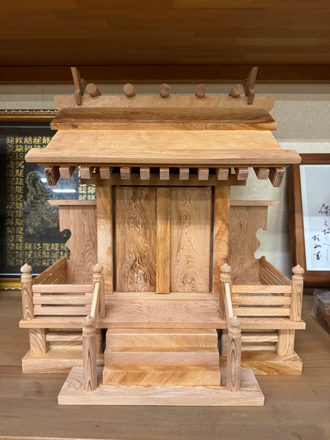 現品】屋久杉上杢神棚一社（大）0161 | 屋久杉神棚 | 屋久杉堂