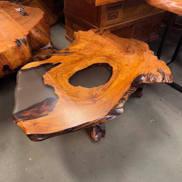 屋久杉レジン センターテーブル183 | 屋久杉テーブル | 屋久杉堂