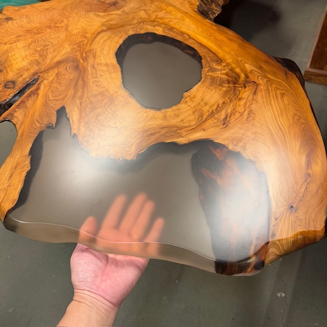 屋久杉レジン センターテーブル183 | 屋久杉テーブル | 屋久杉堂